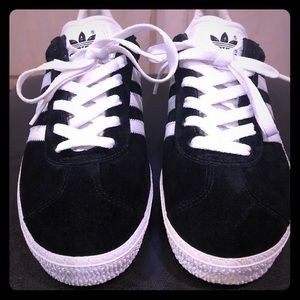 Adidas Gazelle black suede